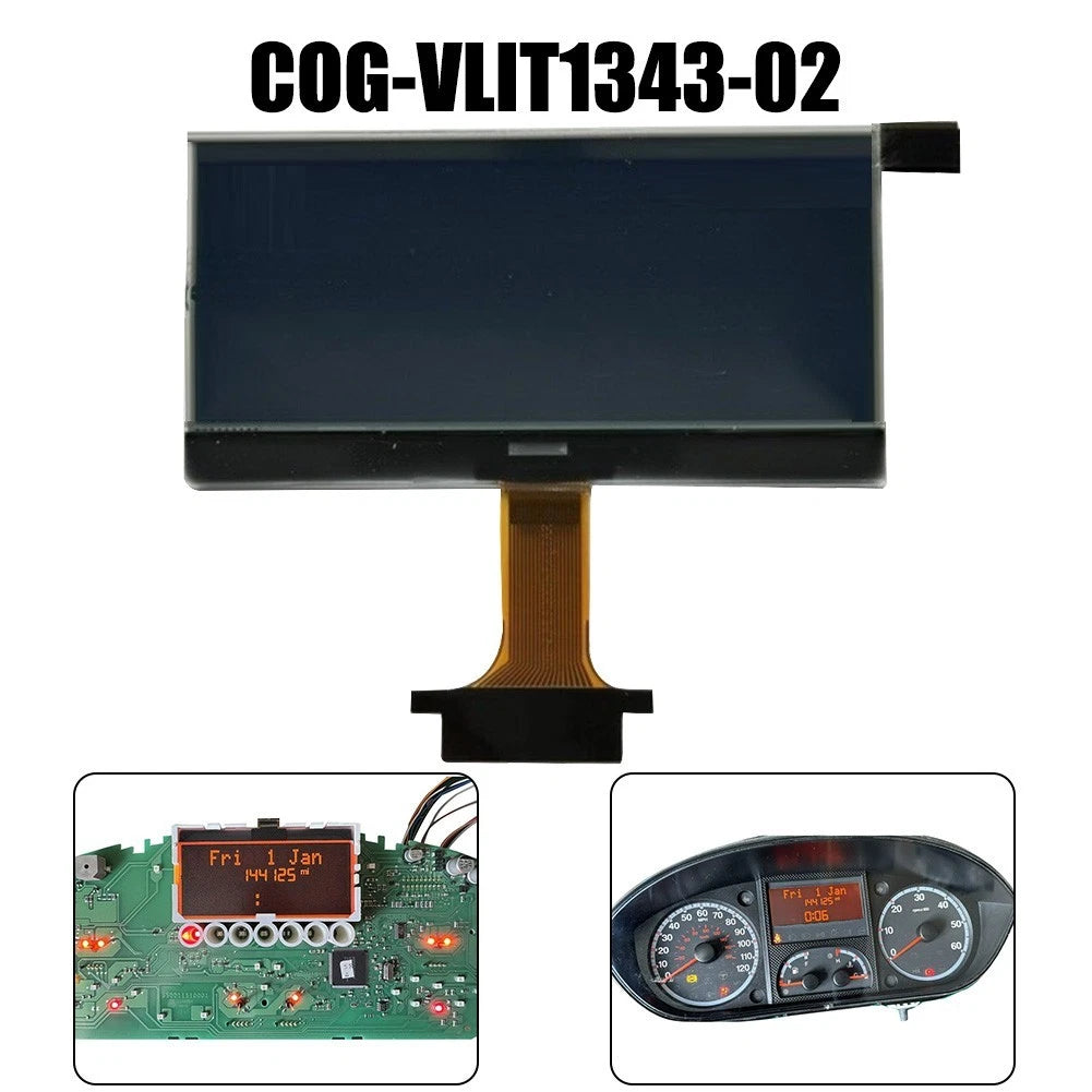 Replacement Black LCD Screen for Fiat Ducato (3rd Gen)