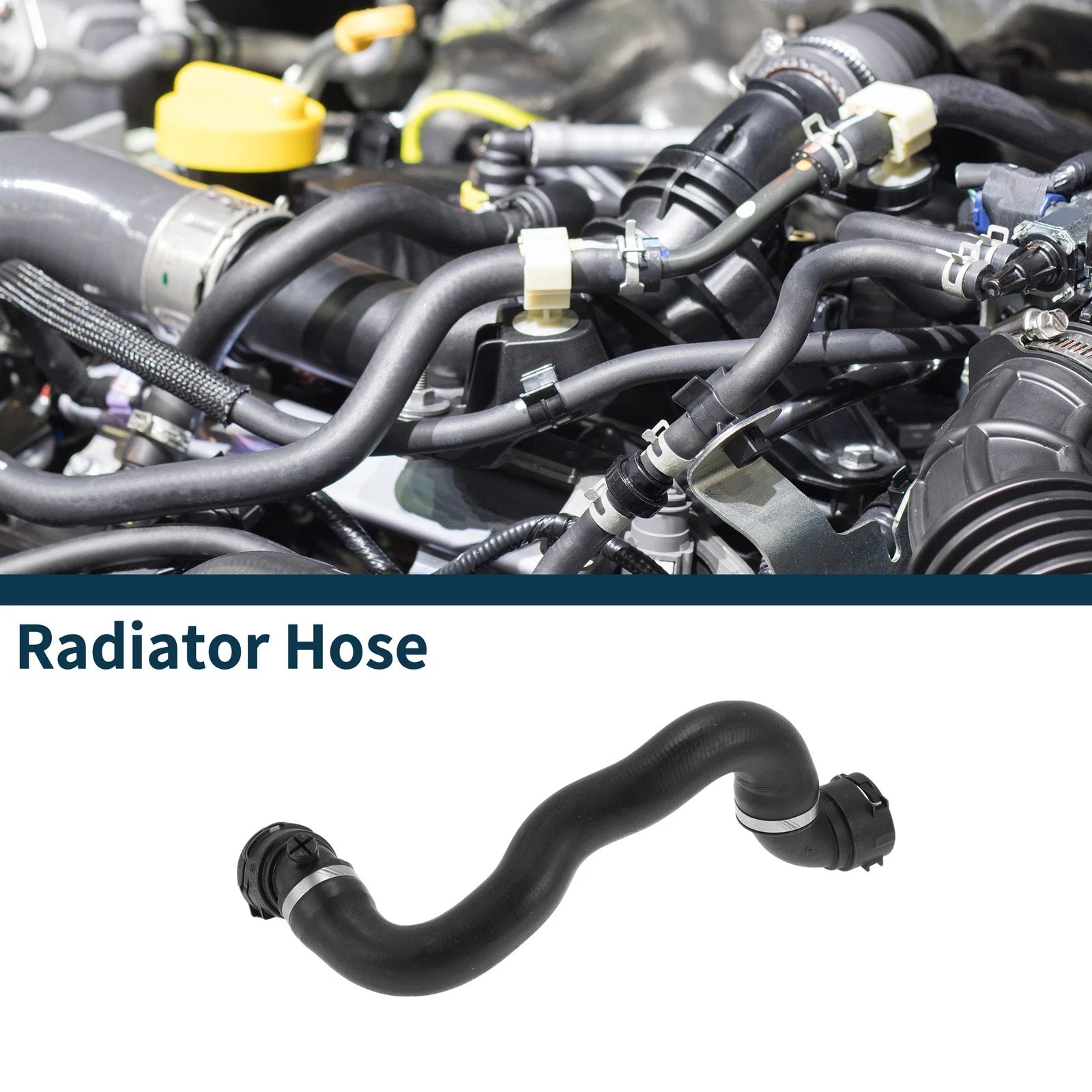 Radiator Hose Replacement for BMW X1 E84 2.0L (2012–2015) Rubber