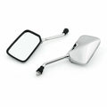 1 Pair Rearview Side Mirrors for Honda CB400 CB750 CB1000 CB1300 (T9)