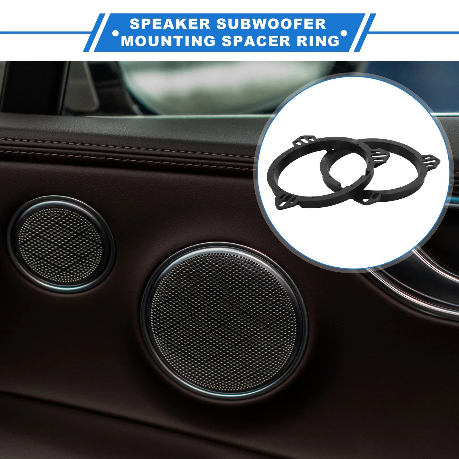 Tweeter Speaker Spacer Adapter for Scion xA 6.5 Inch 2 Pcs (2004–2015)