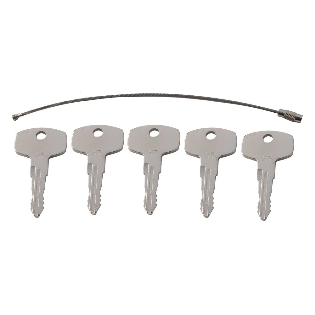 5X Ignition Key for Nissan Older Forklift (X7)