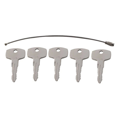 5X Ignition Key for Nissan Older Forklift (X7)