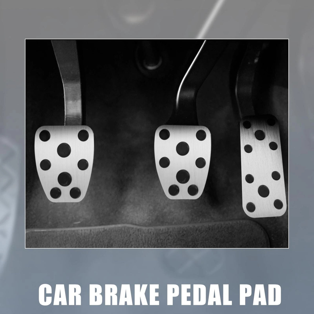 Pedal Cover Kit for Gas Brake Clutch Pedals Replacement for Subaru Impreza (2012–2023)