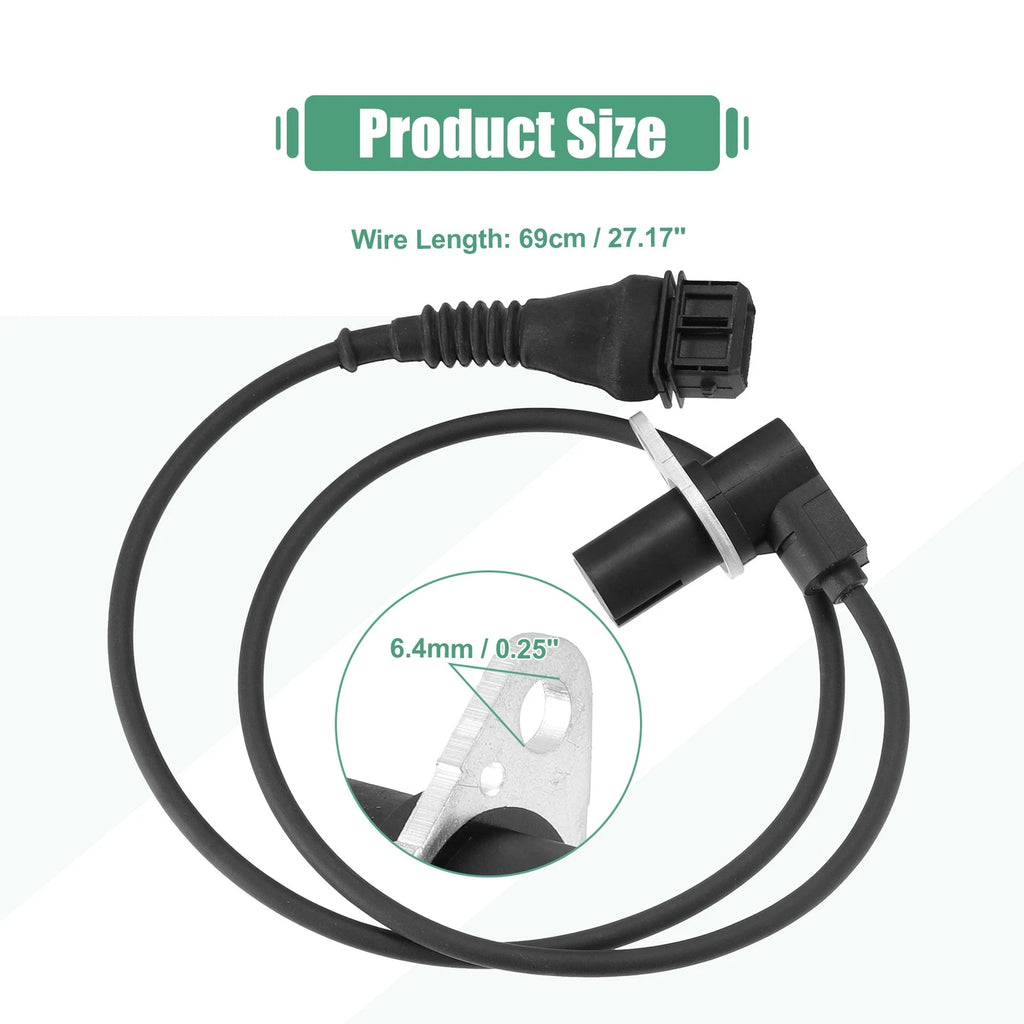 Crankshaft Position Sensor 12141703277 for BMW E36 E38 E39 (1990–2002)