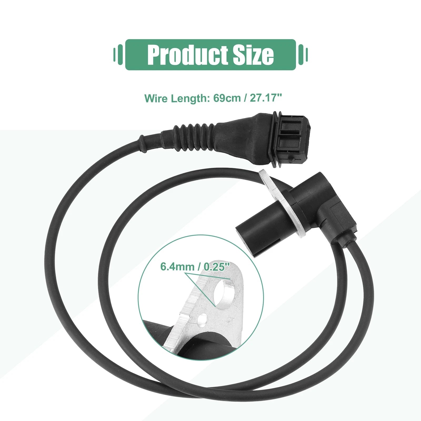 Crankshaft Position Sensor 12141703277 for BMW E36 E38 E39 (1990–2002)