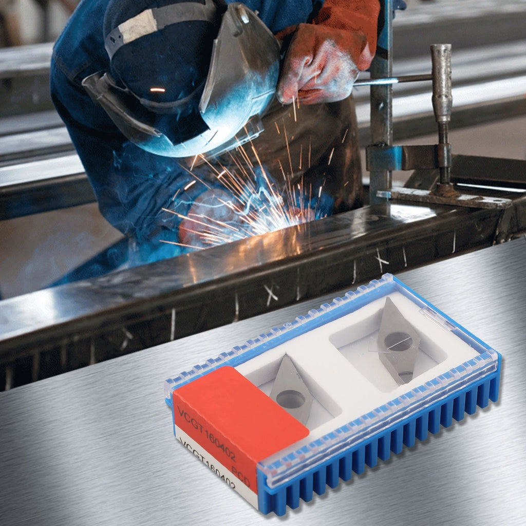 2X VCGT160402 PCD CNC Inserts for