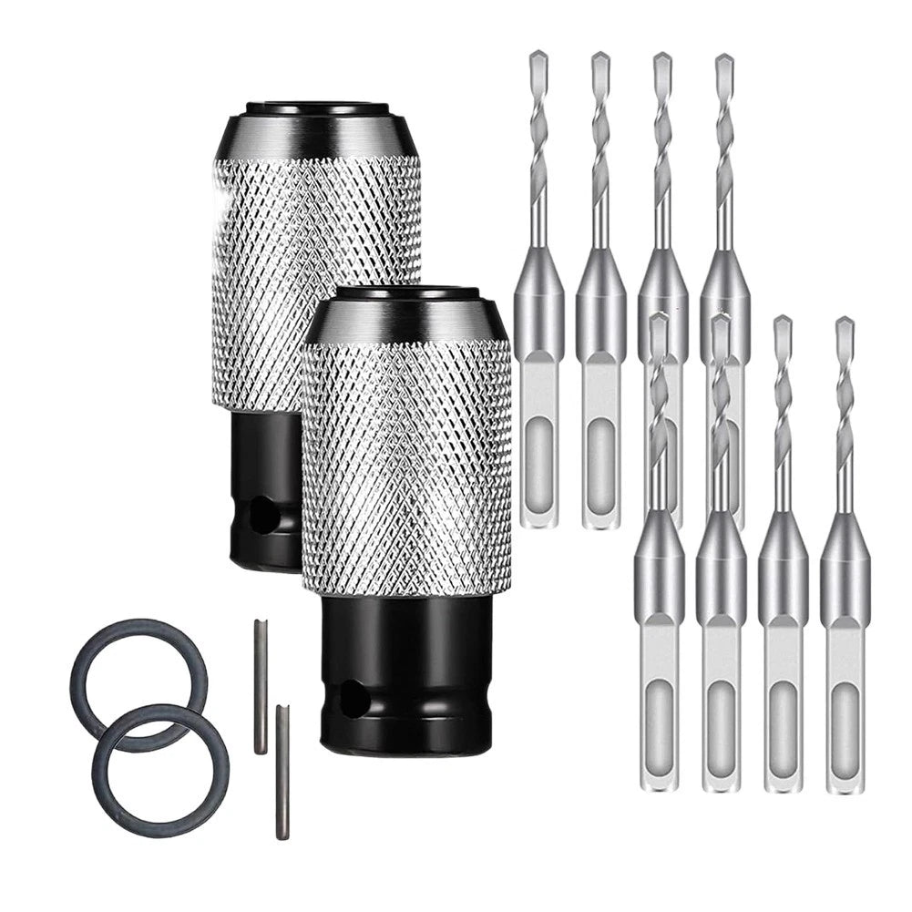 Rotary Hammer Adapter Set for Electric Wrench (0.24-0.47 in)