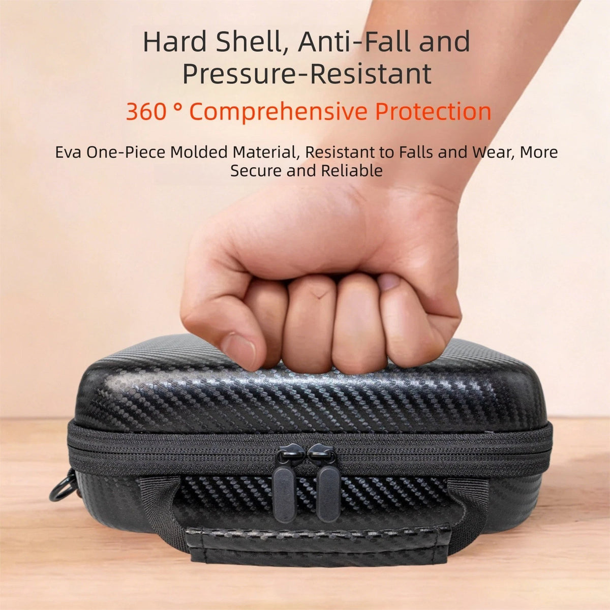 2X EVA Hard Shell Organizer Bag for Smartphones - Travel Storage