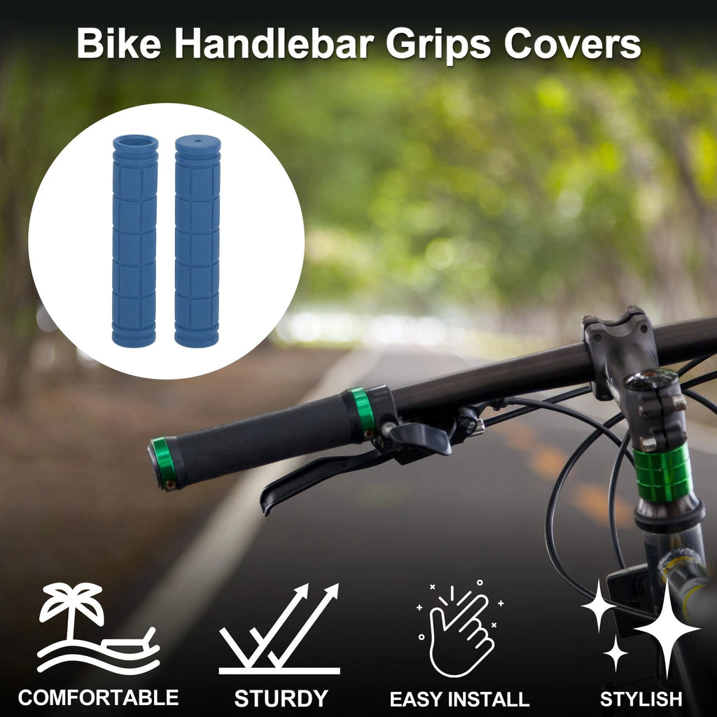 Handlebar Grip Covers 120mm Lightweight MTB End Grips Protector 1 Pair for Bike