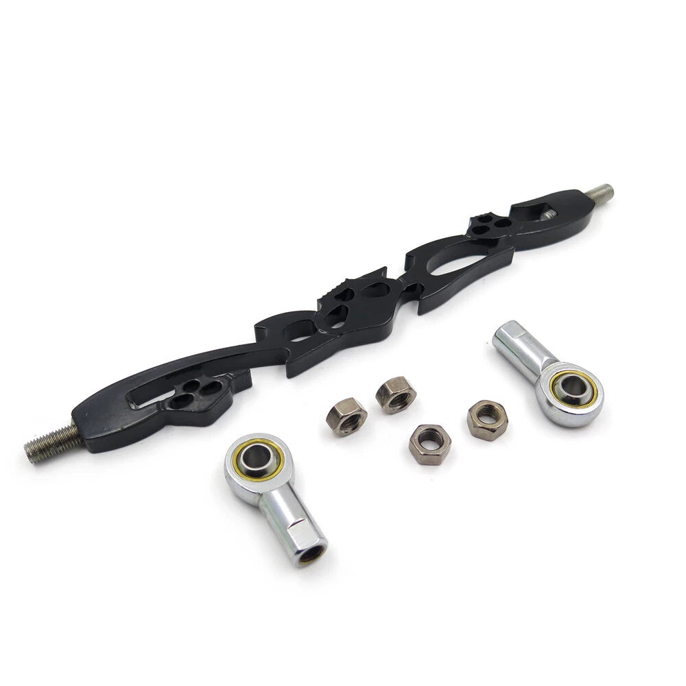 Black Skull Billet Shift Linkage for Harley Davidson Softail FXST (2000–2023)