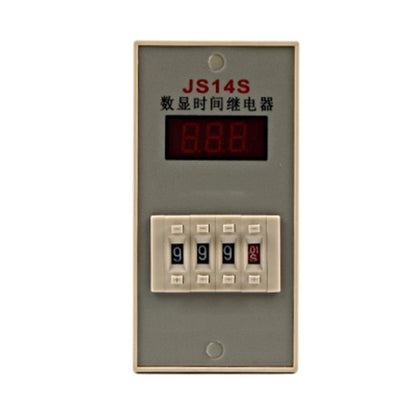 Digital Delay Relay AC 220V 380V with Socket Base for Industrial Machines