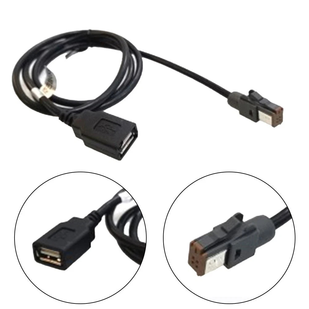 USB Audio Input Adapter Cable for Vehicle (2010–2023)