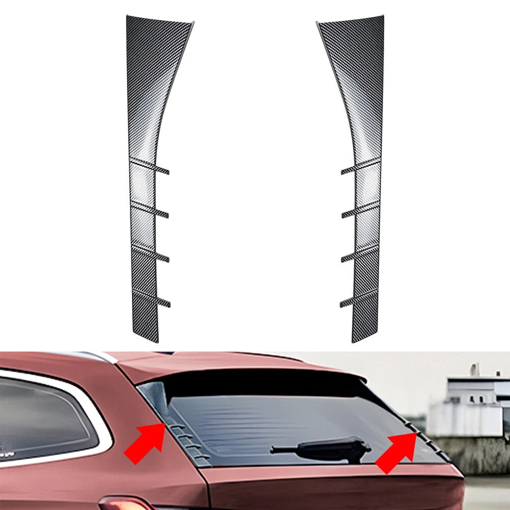 Carbon Look Rear Window Spoiler for BMW 3 Series G21 (2019–2024)