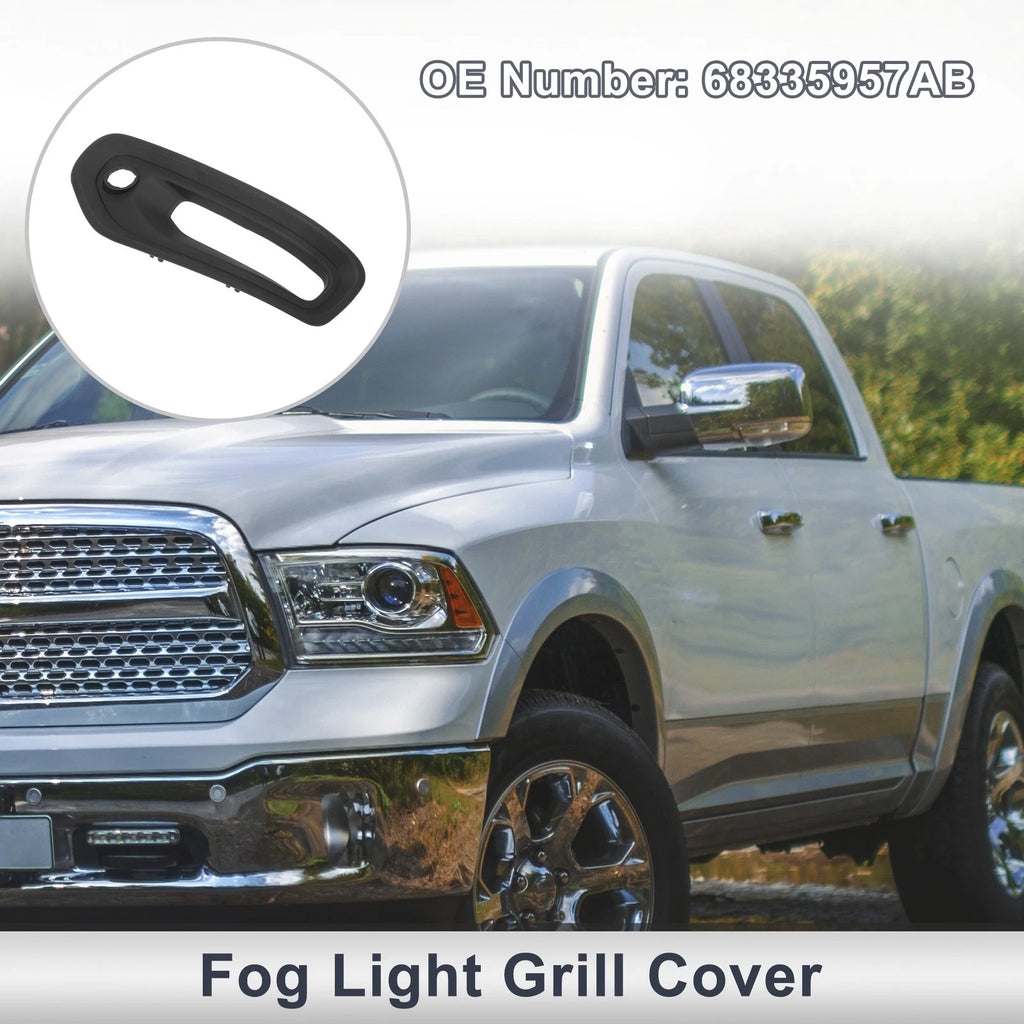 Front Left Fog Light Grill Replacement for Dodge Ram 1500 (2019–2024)