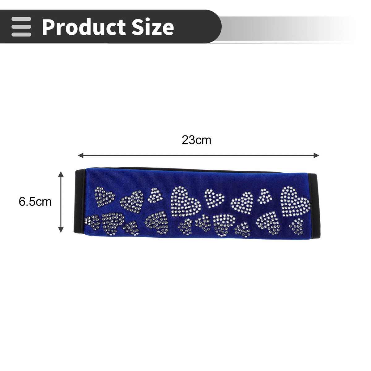 Seat Belt Cover Pad for Universal Fit (23cm)