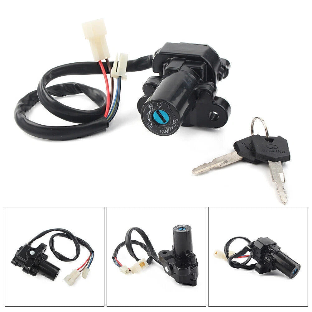 Ignition Switch Lock Key Set for Yamaha FZ6/FZ6R (2004–2010)