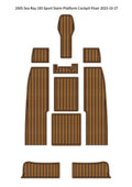 EVA Foam Teak Flooring Mat for Sea Ray 185 Sport (2005)