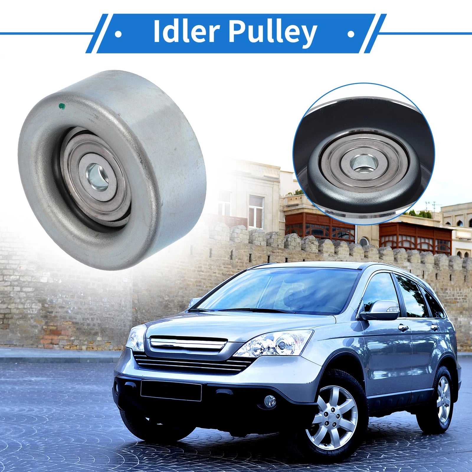Drive Belt Idler Pulley Replacement for Mitsubishi Lancer 2013–2017