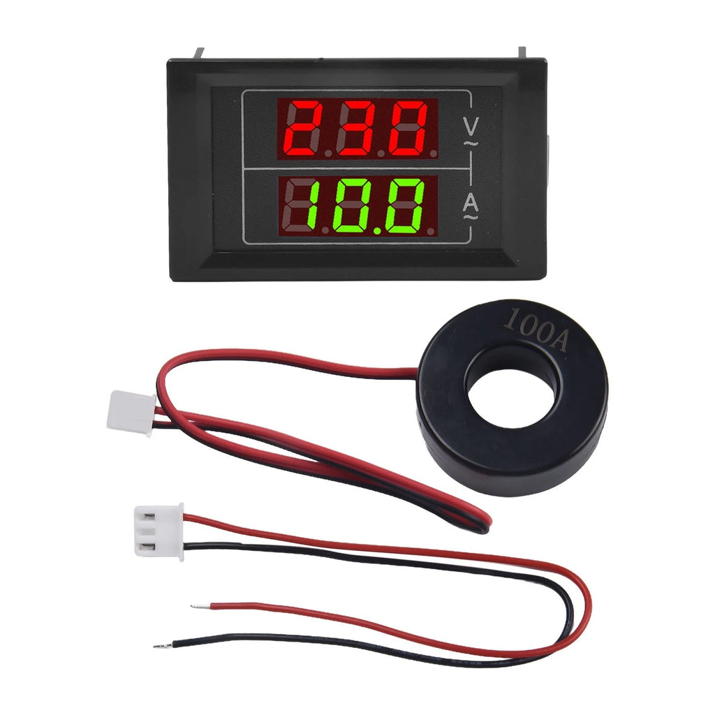 Dual Display Voltmeter Ammeter AC60500V for Power Distribution