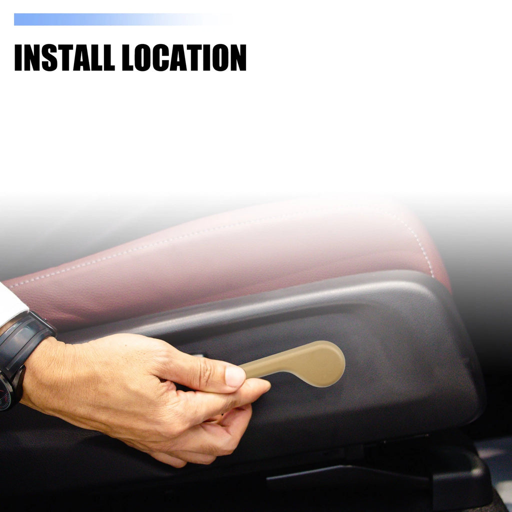 Front Right Seat Recliner Handle Lever for Chevrolet Avalanche (2002–2013) Beige