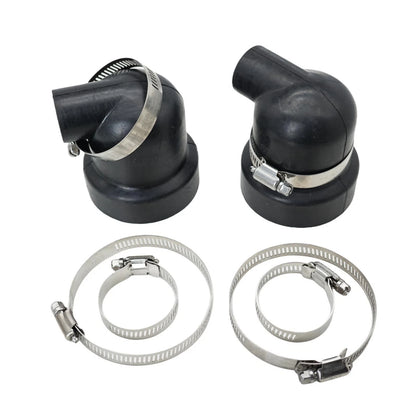 2X Heat Exchanger End Cap for Volvo Penta MD 2030 (3580326, 145536370)
