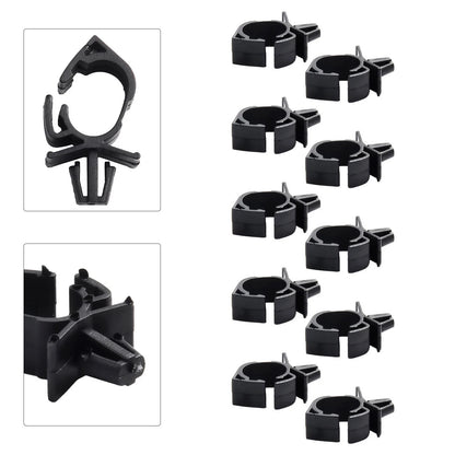 Pack of 10 Car Wiring Harness Fastener Lock Wire Cable Clips