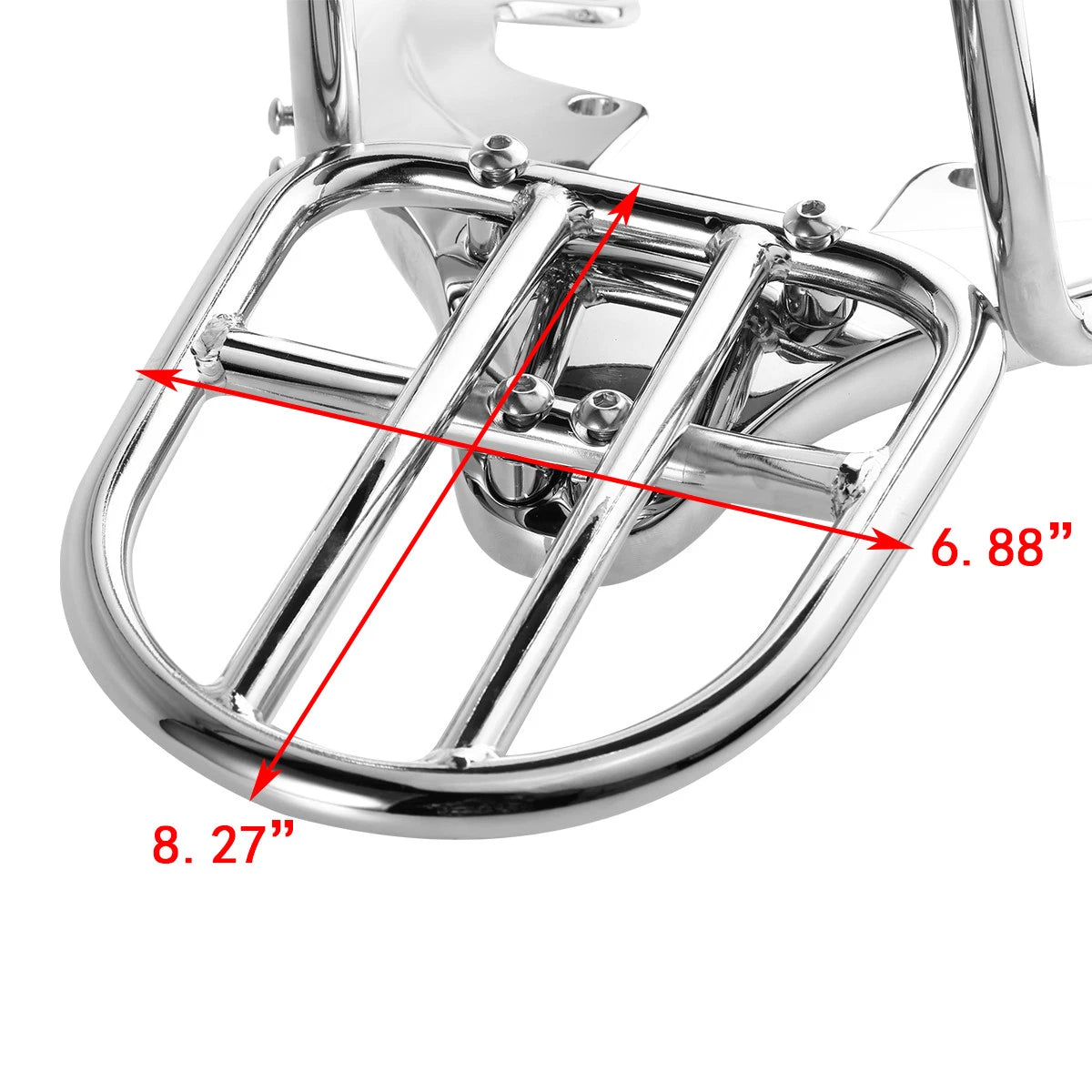 Sissy Bar Backrest Rack Baseplate for Harley VRSCAW VRSCDX VRSCX (2007–2011)