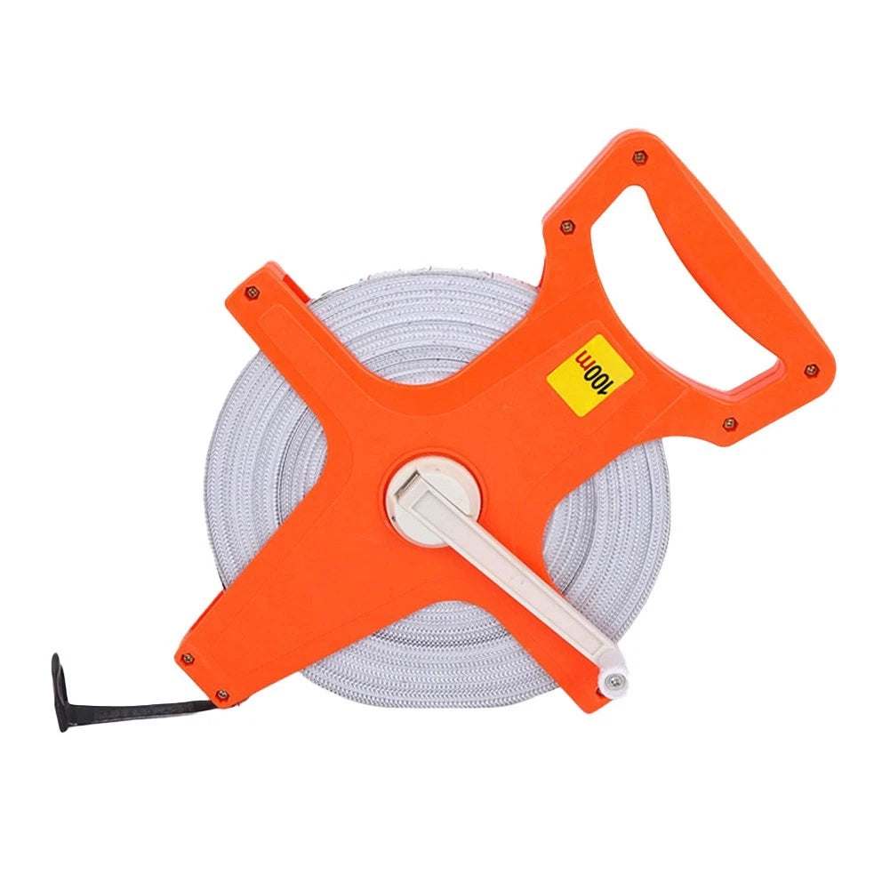 100m Measuring Tape with Comfortable Hand Crank Design