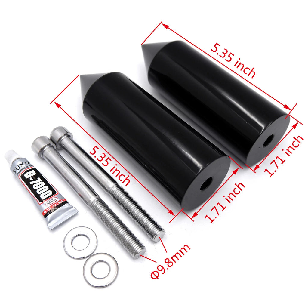 Extended Spike Frame Sliders for Honda CBR 600 (1991–1998)