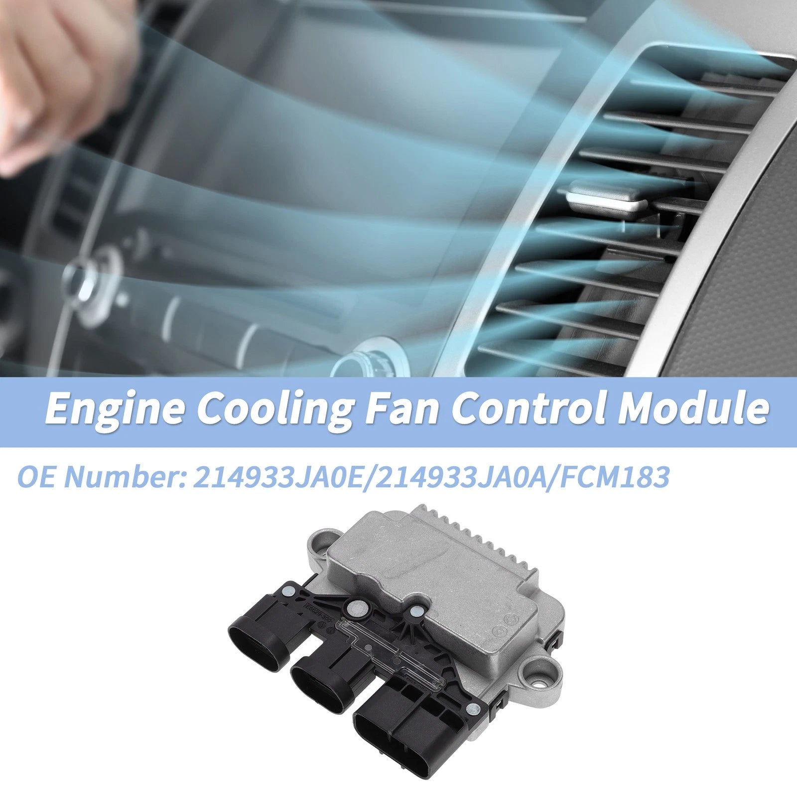 Engine Cooling Fan Control Module No.214933JA0E for Infiniti JX35 (2013)