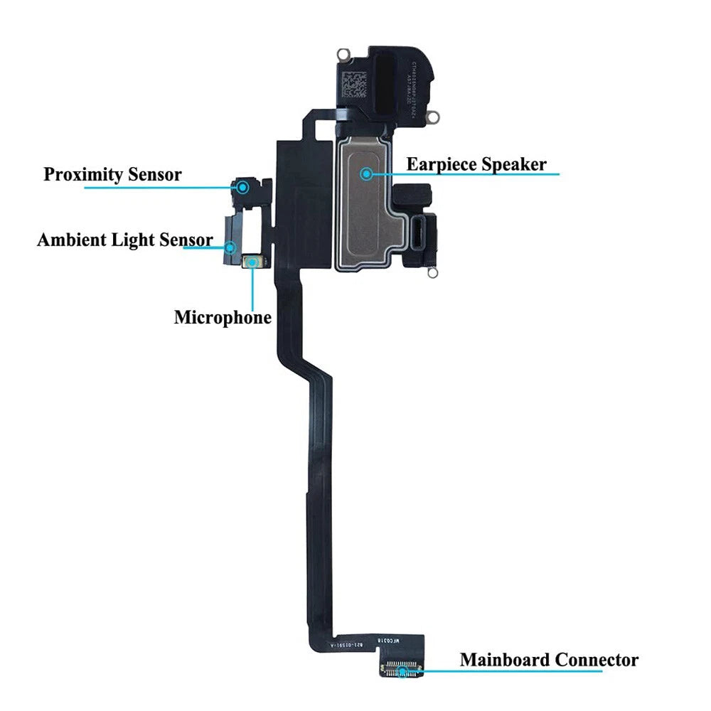Earpiece Speaker Proximity Light Sensor Flex Cable for A1865 A1901 A1902