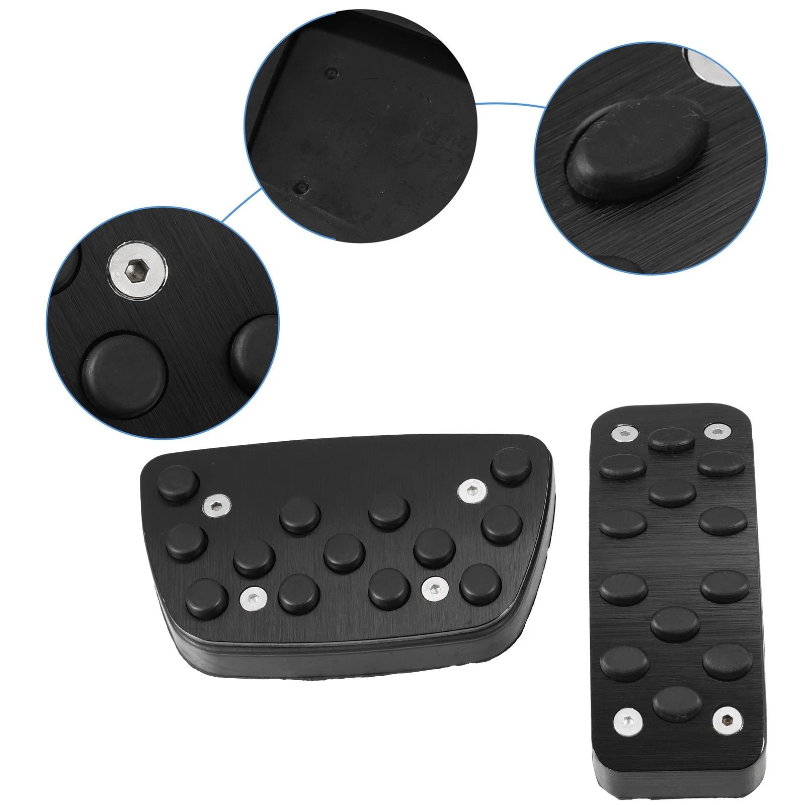 2PCS Gas Accelerator Pedal Covers Replacement for Toyota Camry (2012–2017)