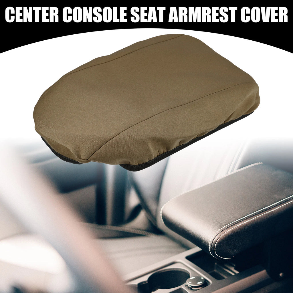 Center Console Armrest Cover for Ford Escape (2017–2019) Brown