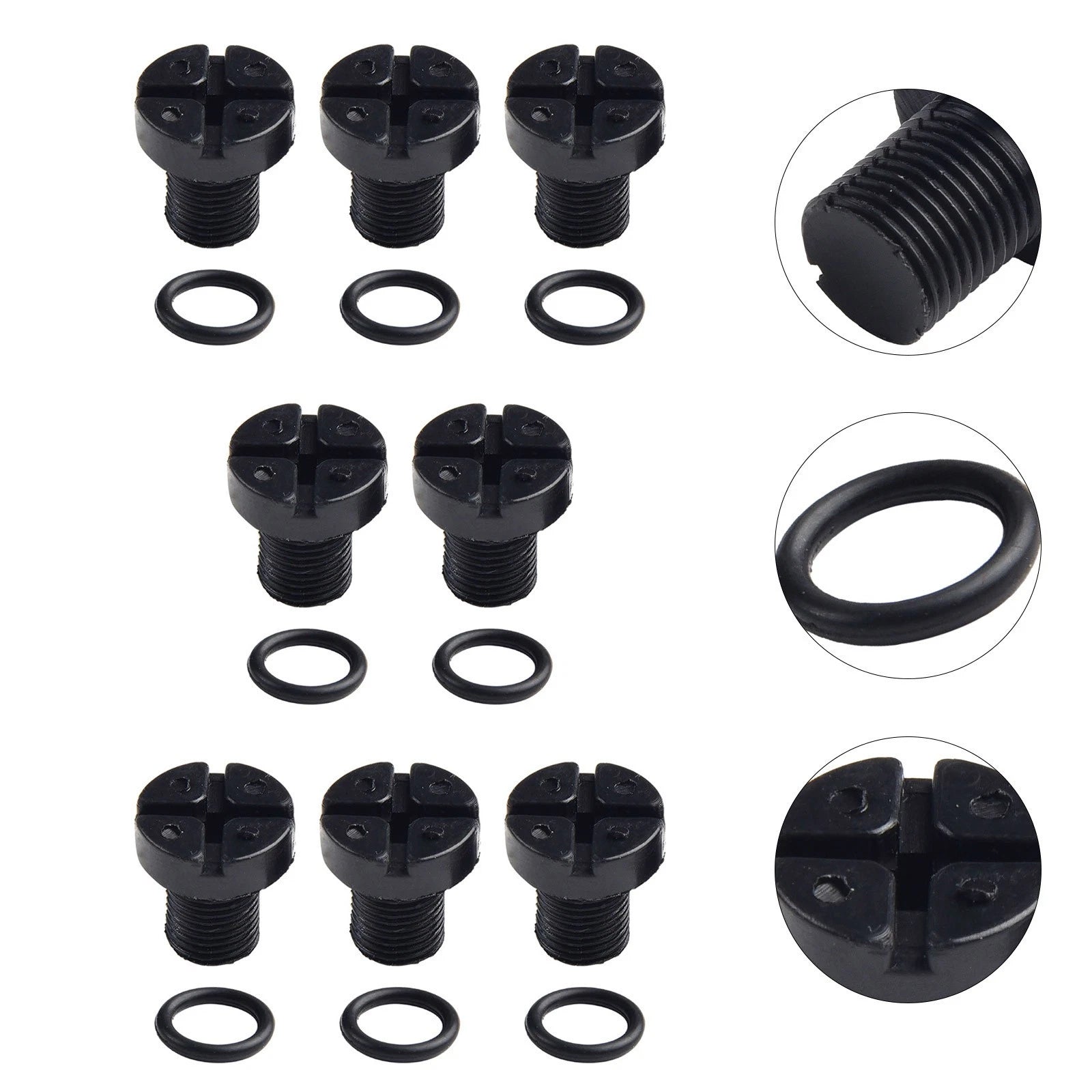8Pcs Bleed Screw for Coolant Expansion Tank (Universal)