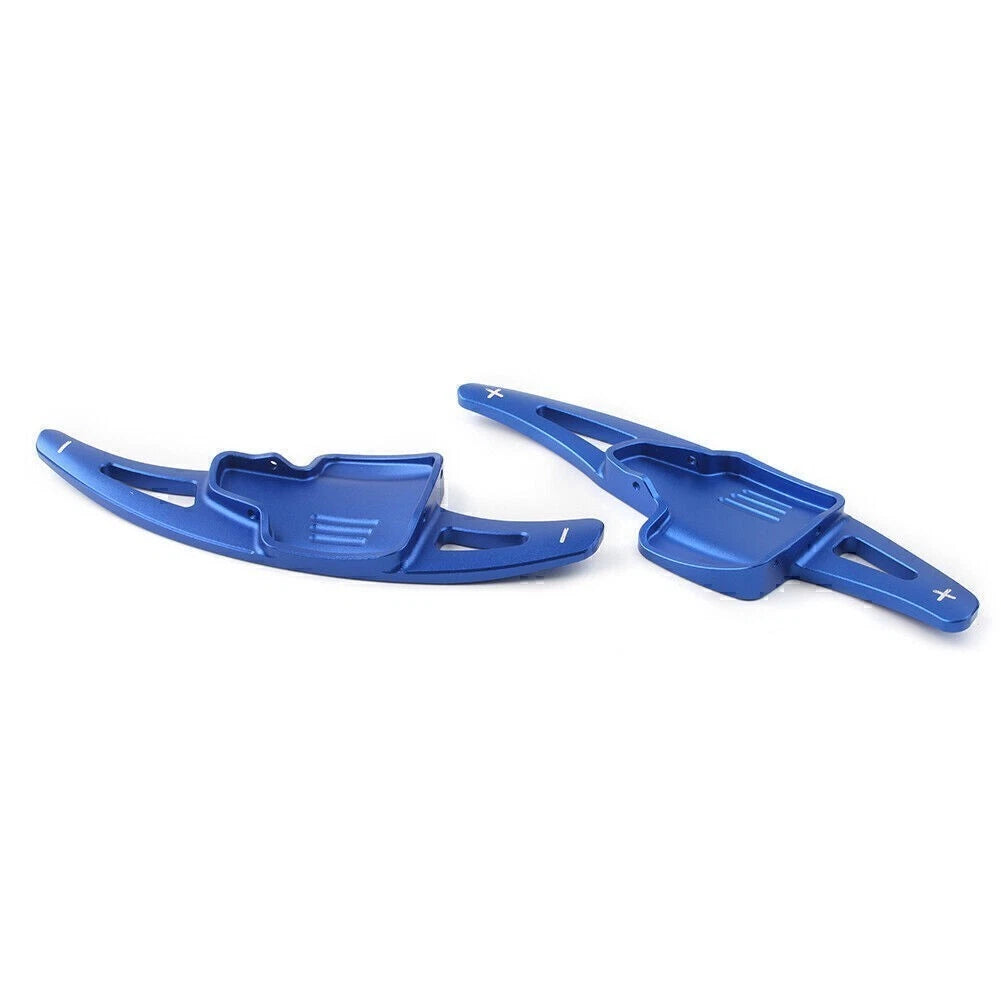 2X Shift Paddle Shifter Extension for Ford Focus (2015–2017) & Escape (2017–2019) Blue