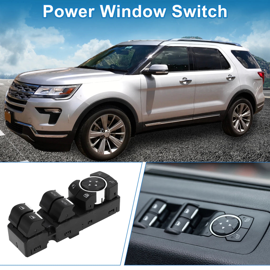 Front Driver Side Power Window Switch for Ford Explorer (2011–2015)