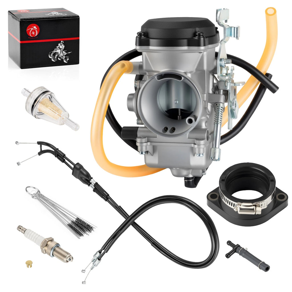 Carburetor Assembly 15004-0073 for Kawasaki KLR650 (2008–2018) with Throttle Cable