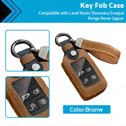 Remote Key Fob Case for Land Rover Discovery, Evoque, Range Rover, Jaguar
