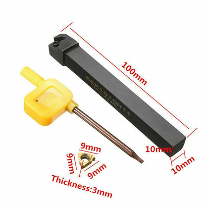 10Pcs 11ER AG60 Threading Insert for CNC Cutting Tool Holder