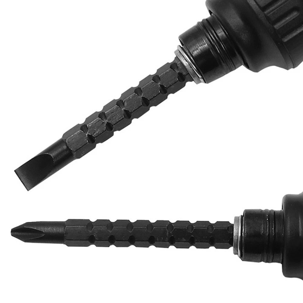 71.5mm Ratchet Screwdriver with Dual Bits and 3-Mode Function