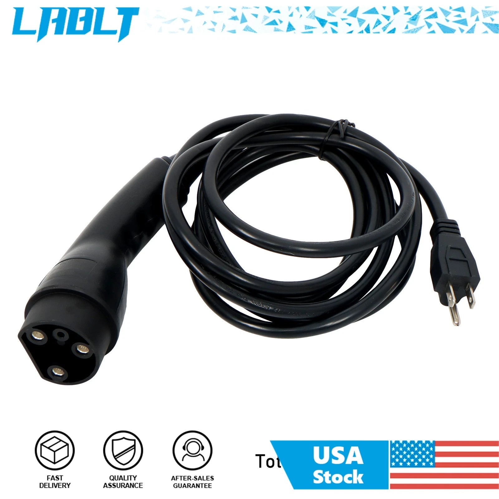 Power Cord Assembly for Evolution ICON Golf Cart (120V)
