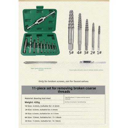 Screw Extractor Kit for Automotive Repair (Universal)