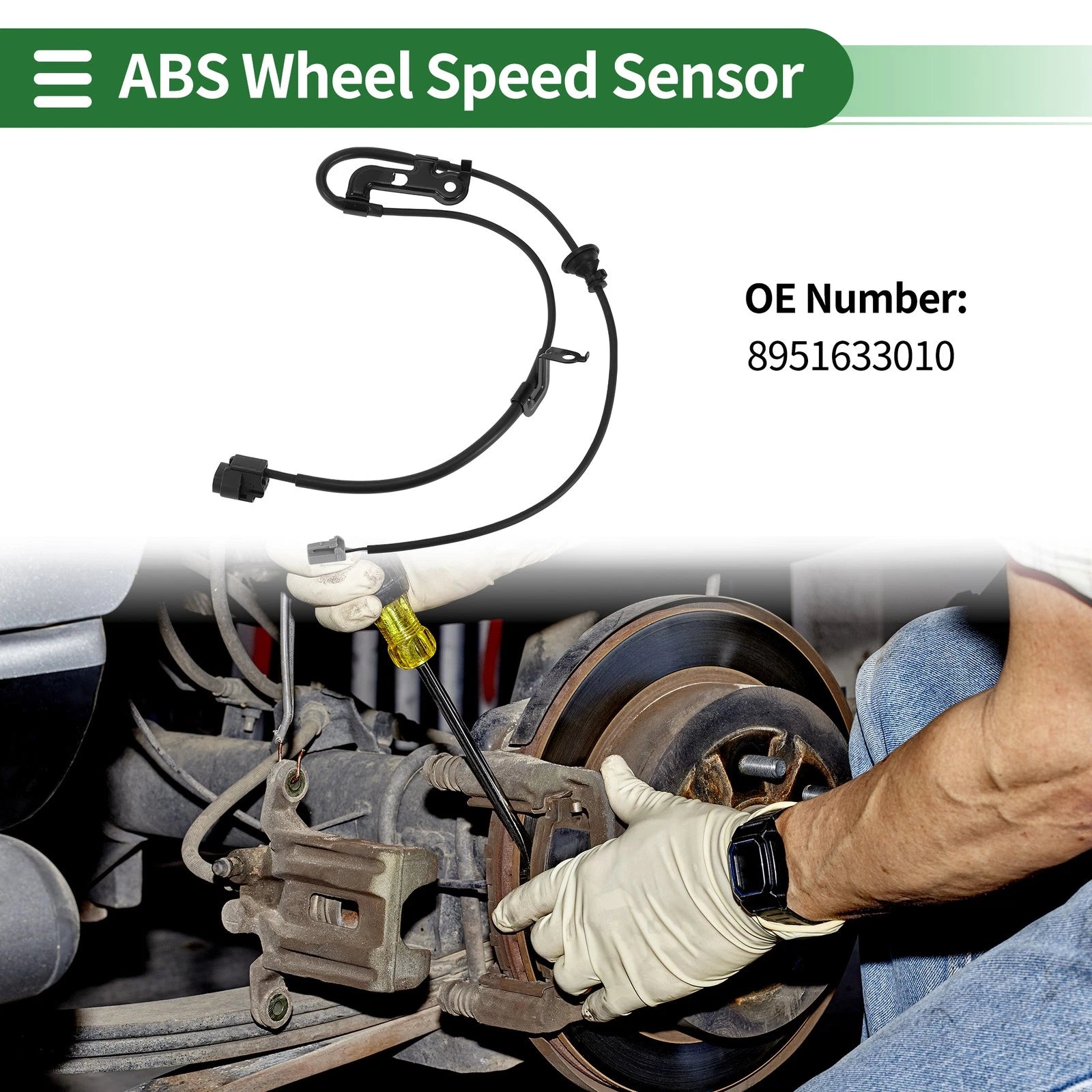 ABS Wheel Speed Sensor Rear Right for Toyota Camry (2002–2011)