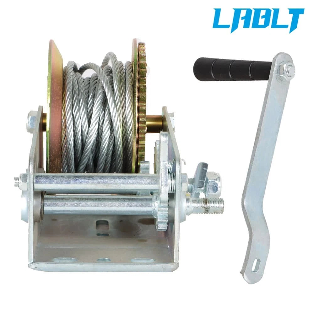 Hand Crank Winch 3500lbs for Trailer (2010–2023)