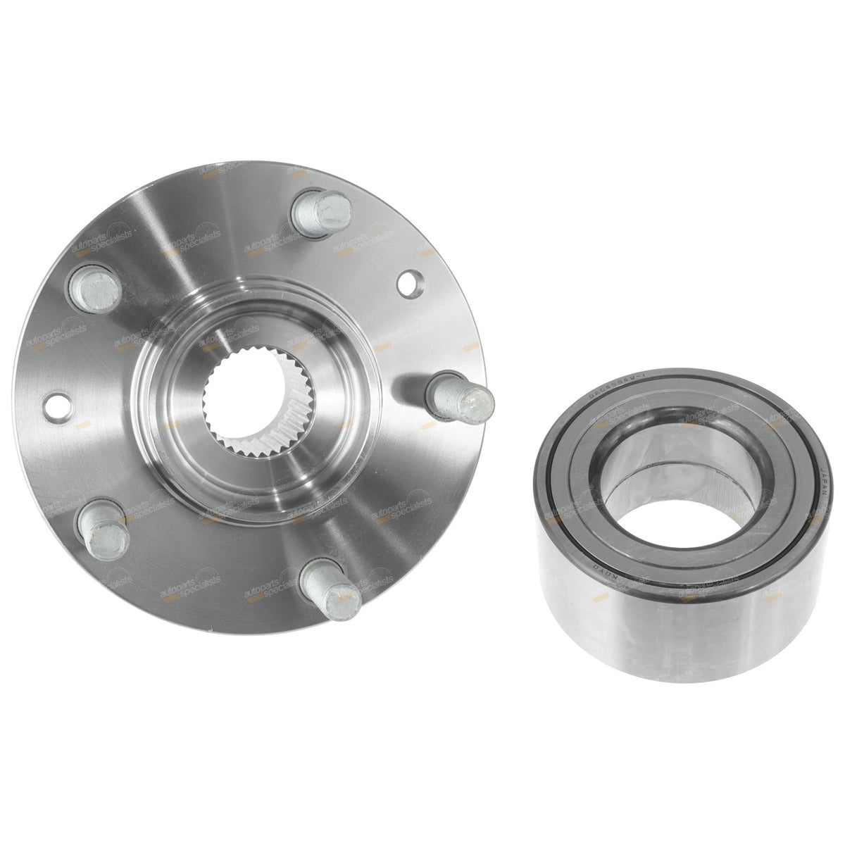 2x Front Wheel Bearing Hubs for Mazda 6 GG GY (2006–2008)
