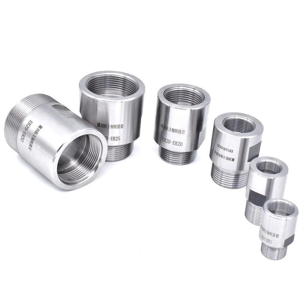 Motor Rotor Extension Rod ER Chuck Thread Adapter for Collet Chuck