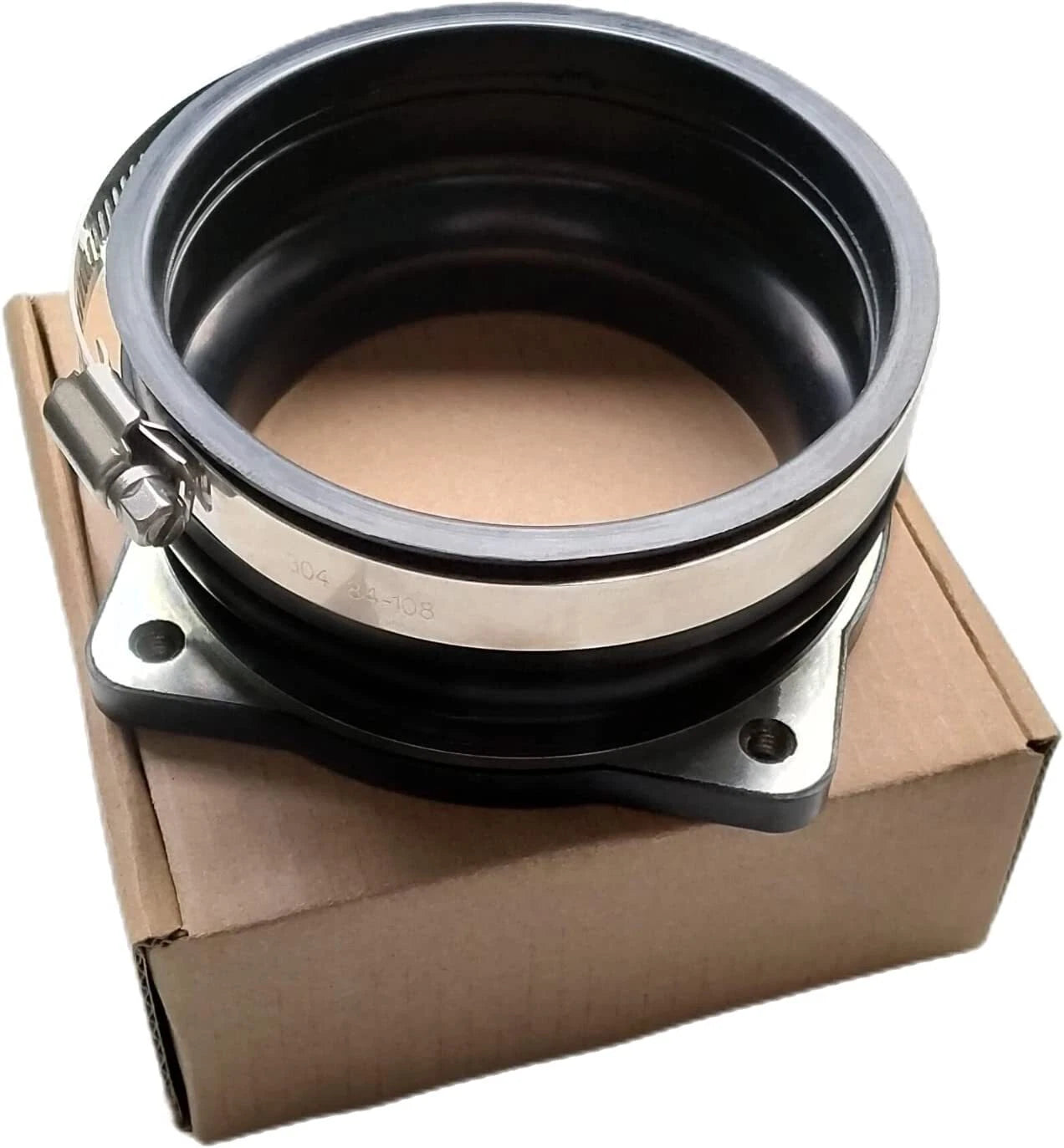 Air Intake Isolator w/ Clamp for Mercury Verado (2001–2023) 8M0113513, 815504256