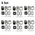 6x Carburetor Overhaul Parts Set for Husqvarna 130BT (Walbro K20-WYA)