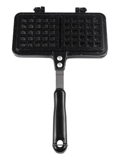 Compact Design Waffle Maker for Gas Stove with Nonstick Tray