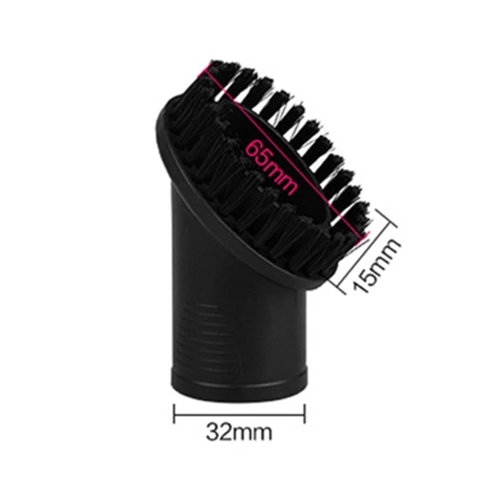 2X Replacement Brush Heads for Vacuum Cleaner Oval & PP Round 32mm